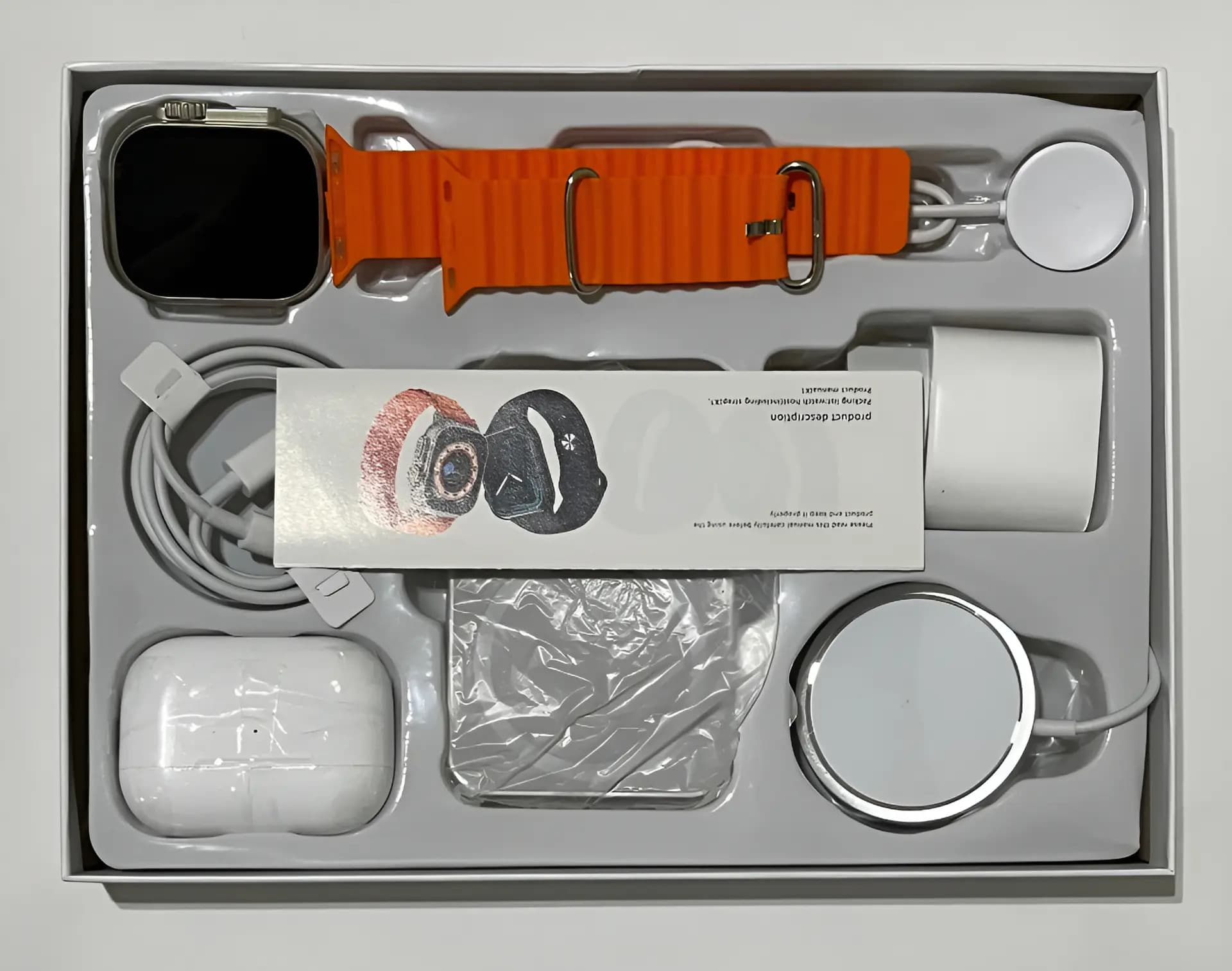 Set Smartwatch X8 Ultra+ Audífonos — foto 2