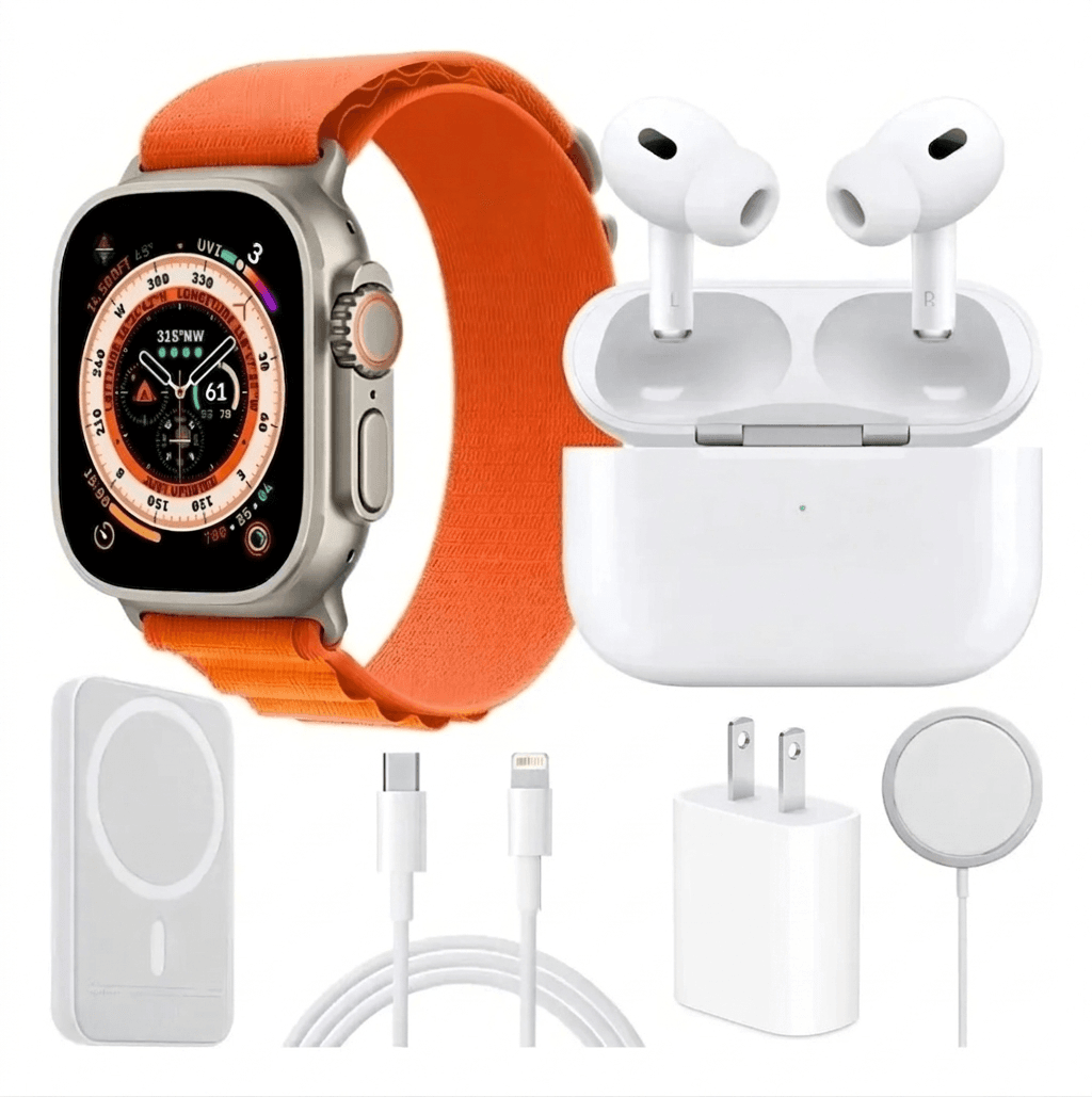 Set Smartwatch X8 Ultra+ Audífonos