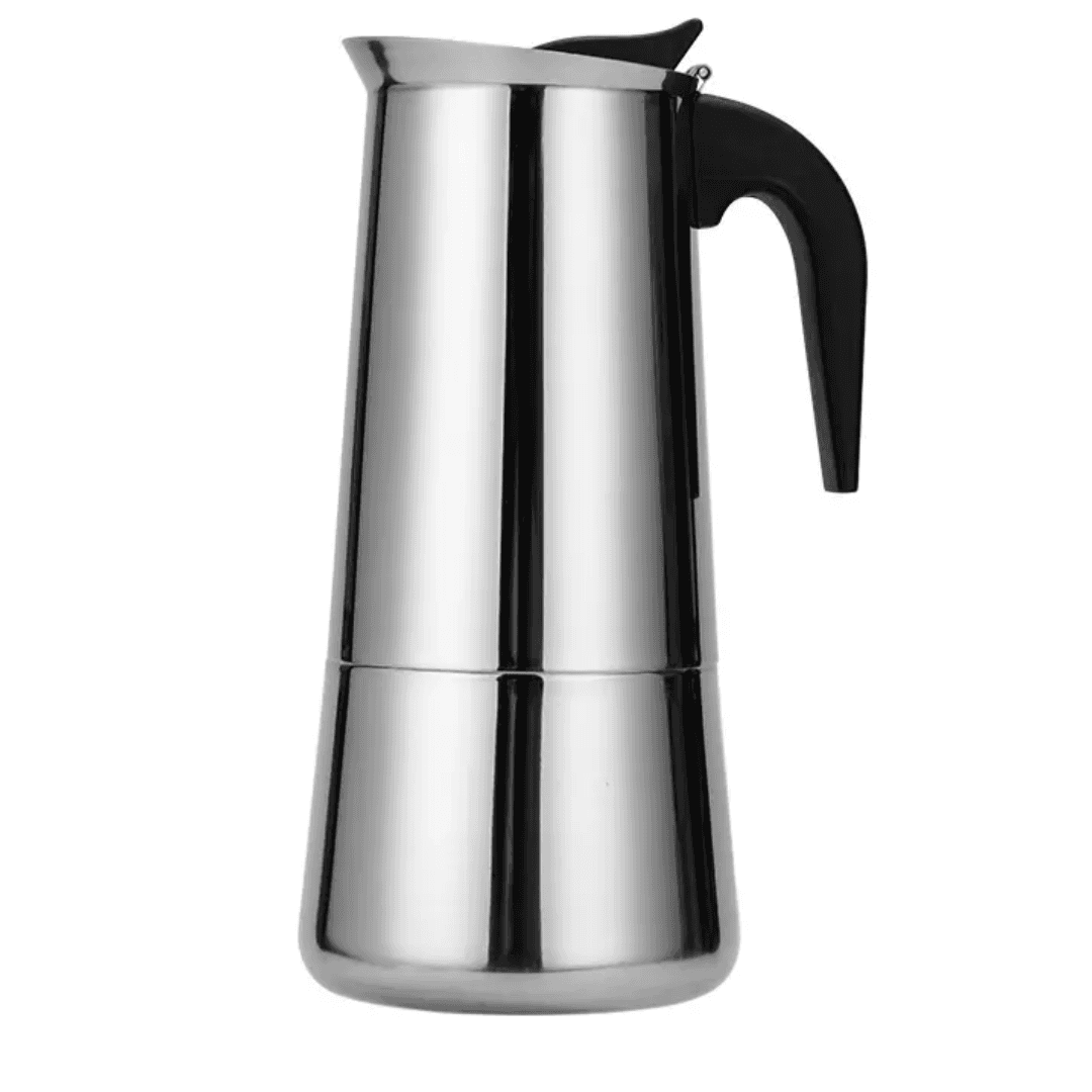 Cafetera Italiana Moka de Acero — foto 3