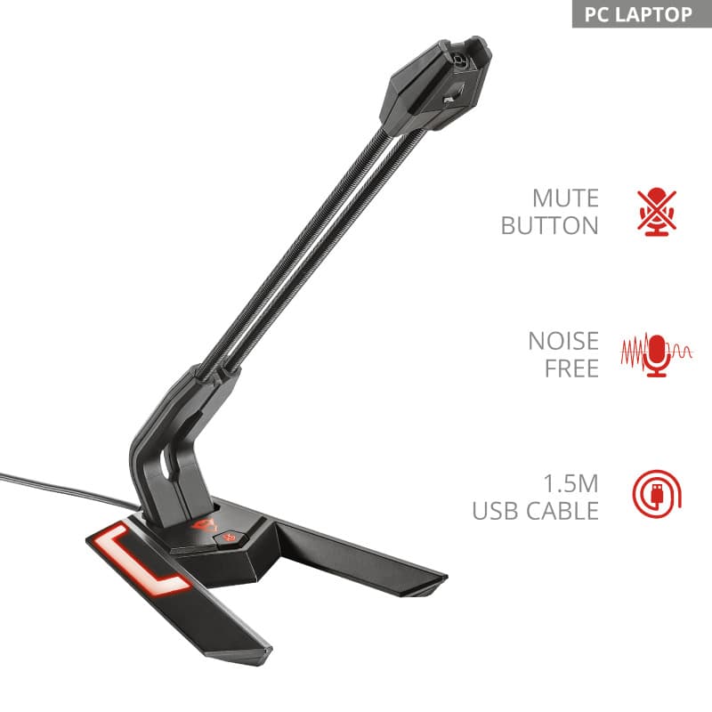Microfono Gamer Trust Scorp Usb GXT 210 — foto 2