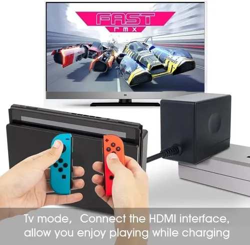 Adaptador Corriente Nintendo Switch Sirve Para Dock 15v 2,6a — foto 4