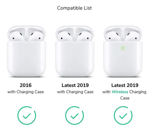 Funda Silicona Para AirPods 1 / 2 Con Arnés — foto 5