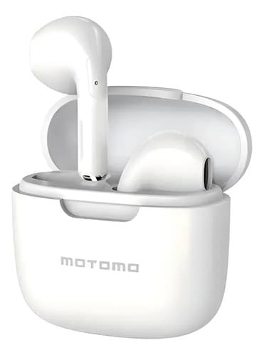 Audífonos In Ear Bluetooth Motomo Mo-25 Blanco