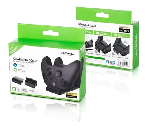Estación Dock Carga Dual Xbox One S/x + 2 Baterías 800 Mah  — foto 2