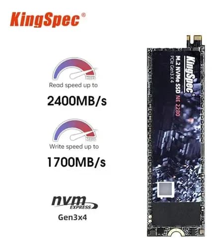 Kingspec Ssd M2 512gb Color Negro — foto 3