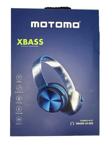 Audifonos Inalámbricos Bluetooth Xbass Ls223 Azul — foto 4