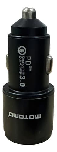 Cargador Auto Joigo Usb C Pd 42.5w Carga Rápida Dual Negro