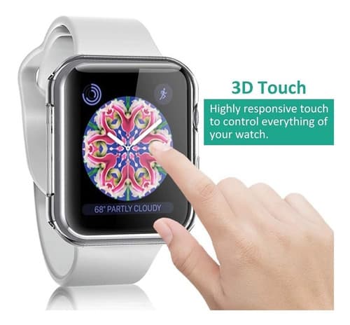 Protector Transparente Pantalla 360 Compatible Apple Watch — foto 6