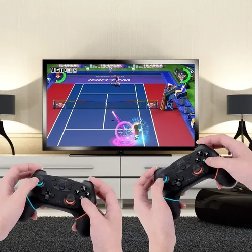 Control Gamepad Mando Compatible Nintendo Switch Inalámbrico Negro — foto 5