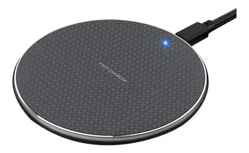 Cargador Inalámbrico Carga Rápida 10w Samsung iPhone Negro — foto 2
