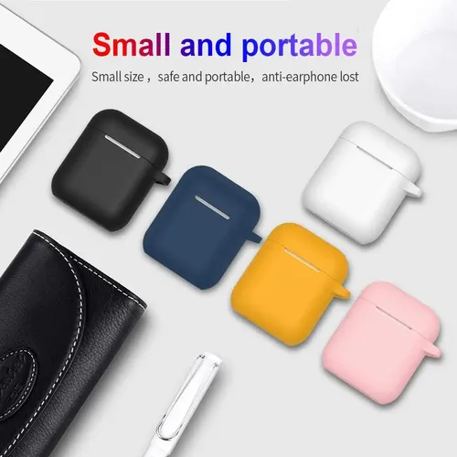 Funda Silicona Para AirPods 1 / 2 Con Arnés — foto 3