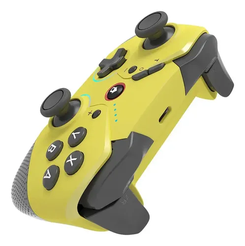 Control Mando Compatible Nintendo Switch Bluetooth Nfc Amarillo — foto 3