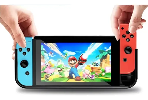 Carcasa Grip Funda Goma Tpu Compatible Nintendo Switch Oled — foto 4