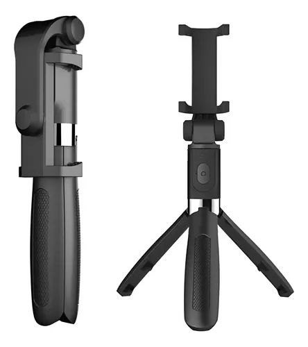 Trípode Motomo Selfie Stick S03 Con Control Negro Negro