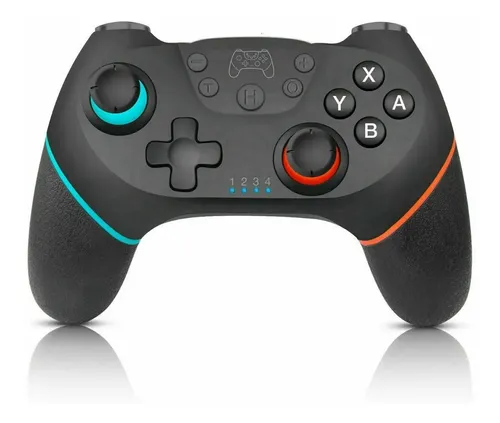 Control Gamepad Mando Compatible Nintendo Switch Inalámbrico Negro