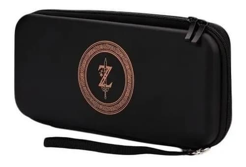 Bolso Case Zelda Nintendo Switch V1 V2 + Mica De Vidrio  — foto 5