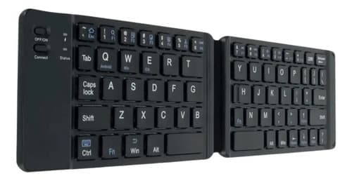Teclado Inalámbrico Plegable Español Negro Mo-01 Motomo