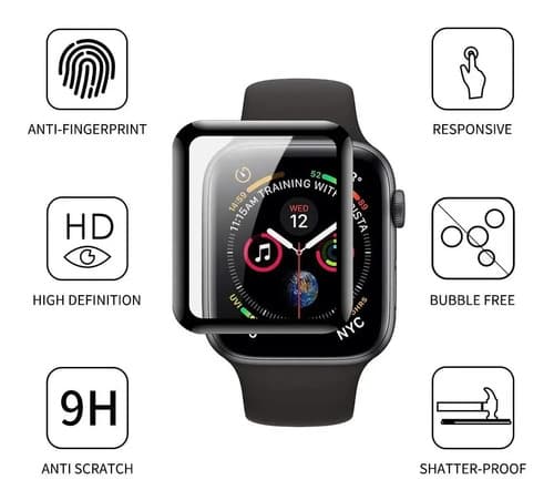 Vidrio Templado 3d 9h Glass Pro Apple Watch Series 12345 — foto 6