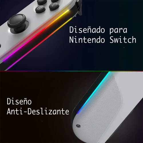 Control Inalámbrico Joystick Compatible Switch/oled Joy-cons Rgb — foto 3