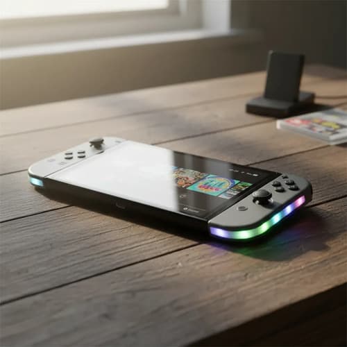 Control Inalámbrico Joystick Compatible Switch/oled Joy-cons Rgb — foto 6