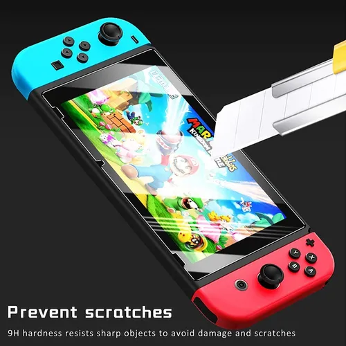 Bolso Case Pikachu Nintendo Switch V1 V2  + Mica De Vidrio — foto 6