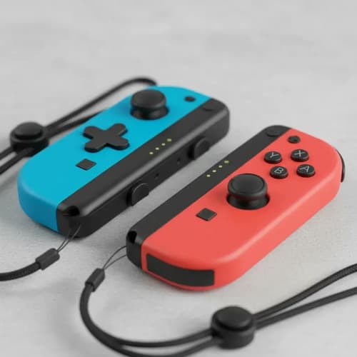 Control Inalámbrico Joystick Compatible Switch/oled Joy-cons Azul/rojo — foto 3