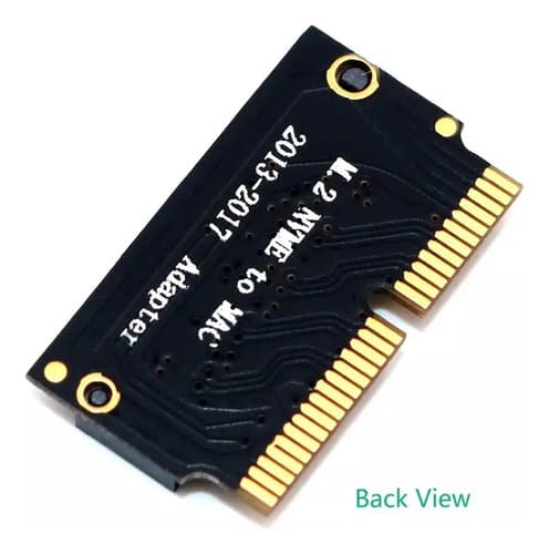 Adaptador Ssd Nvme M2 Para Macbook Air Retina 2013 2017 Negro — foto 2