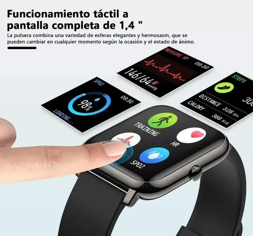 P22 Reloj Inteligente Smartwatch Ip67 Deporte Monitor Salud — foto 6