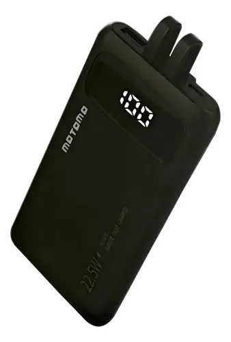 Cargador Portatil Bateria Externa Powerbank 10000ma Pobamo42 Negro