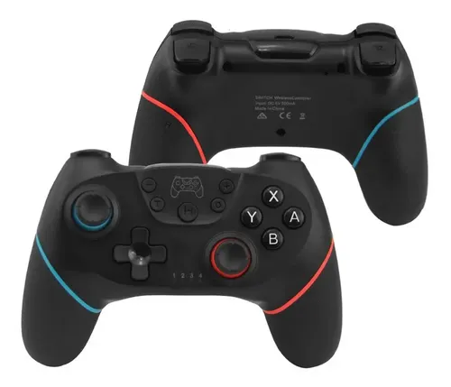 Control Inalámbrico Honson Hs-sw519 Negro Para Nintendo Switch Y Pc Bluetooth — foto 2