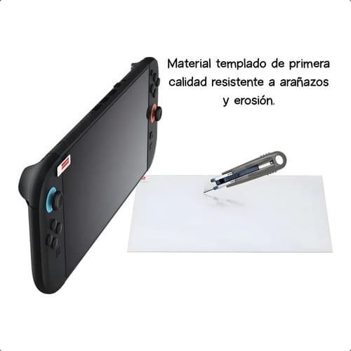 Pack 2 Protectores Pantalla Vidrio Templado Dobe Nintendo Switch 2 9h — foto 4