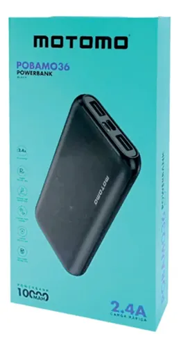 Bateria Externa Portátil Powerbank 10.000mah Mo36 Rapida — foto 2
