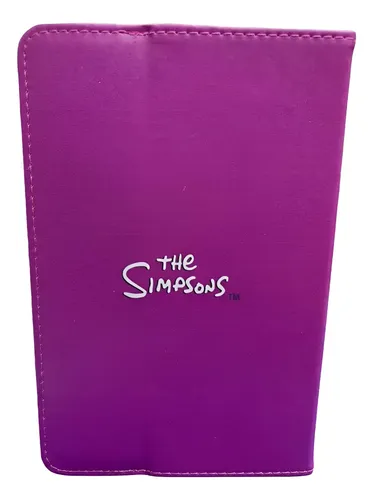 Funda Universal Tablet Simpsons Protector 9'' 10'' Pulgadas Lila Lisa — foto 2