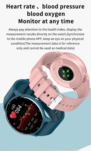 Zl02 Reloj Inteligente Smartwatch Deporte Act Cardiaca Negro Mesh — foto 3
