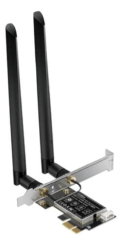 Tarjeta De Red Inalámbrica Wifi 6e 5400mbps Tri-band Con Bluetooth 5.2 - Amplia Compatibilidad