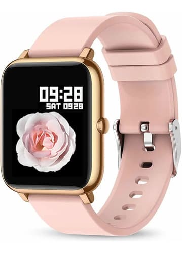 So-p22 Smartwatch Mujer Hombre Reloj Inteligente Y Impermeable Ipx7 Rosa — foto 3