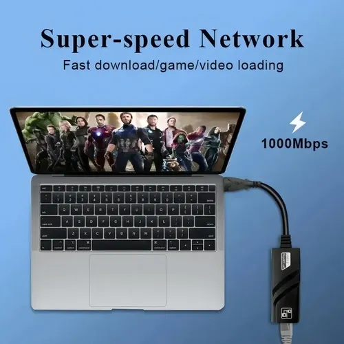 Adaptador Rj45 Usb 3.0 Gigabit Ethernet 10/100mbps — foto 4