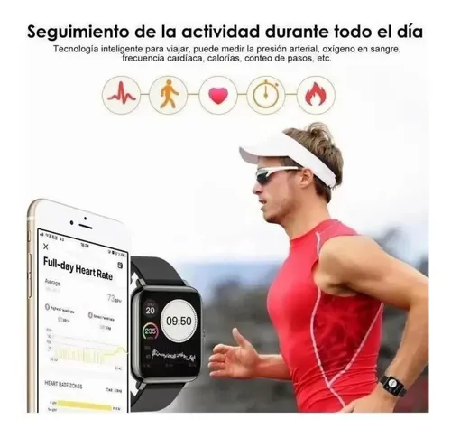 So-p22 Smartwatch Mujer Hombre Reloj Inteligente Y Impermeable Ipx7 Rosa — foto 5