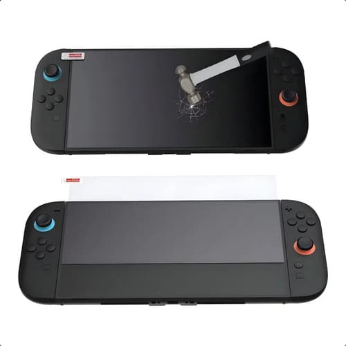 Pack 2 Protectores Pantalla Vidrio Templado Dobe Nintendo Switch 2 9h — foto 2