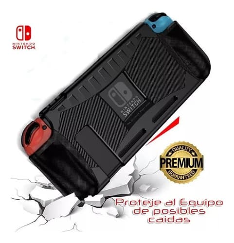 Carcasa Funda Grip Protectora Nintendo Switch Silicona Tpu — foto 2