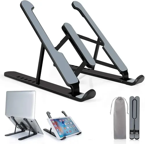 Soporte Notebook Macbook 15,6 Portátil Plegable Practico Abs