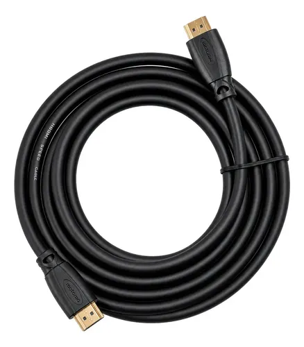 Cable Hdmi Motomo Uhd 4k 3d V2.0 1.5 Metros Negro
