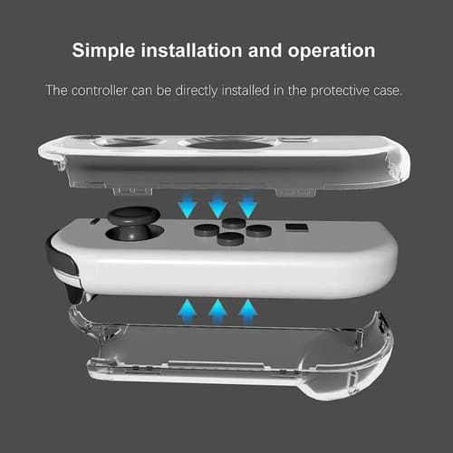 Bolso Funda Estuche Mica Vidrio + Grips Nintendo Switch Oled — foto 2