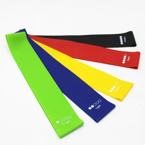 Pack 5 Bandas Elasticas Loop Pilates Aerobico Resistencia
