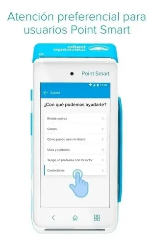 Terminal Pos Point Smart Mercado Pago A910 Con Impresión De Comprobantes Vivo