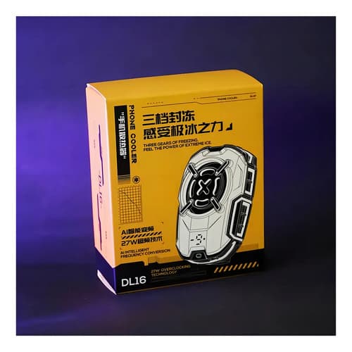 Enfriador Memo Dl16 Gamer Para Teléfono Con Cooler Rgb Tipo C Negro — foto 6