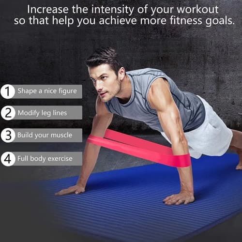 Pack 5 Bandas Elasticas Loop Pilates Aerobico Resistencia — foto 4