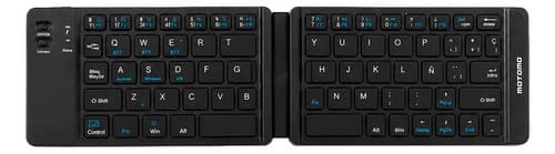 Teclado Inalámbrico Plegable Español Negro Mo-01 Motomo — foto 2