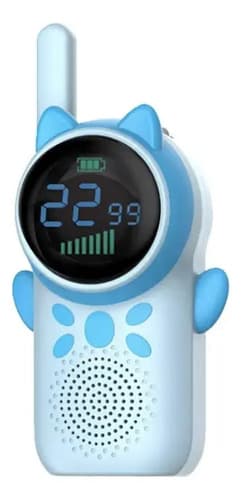 Walkie Talkie Niños Gato Kids Juguete 3km
