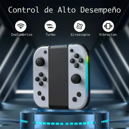 Control Inalámbrico Joystick Compatible Switch/oled Joy-cons Rgb — foto 4
